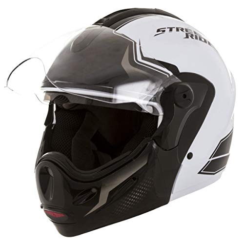 Capacete Mixs Captiva Street Rider 60 Branco