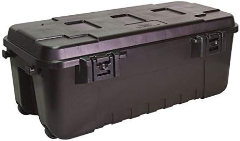 Utility Trunk, Black, 150 Lb, 5.42 Cu. Ft.