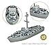 Cruel Seas Strike Fast, Strike Hard! Cruel Seas Starter Set 1:300 WWII Naval Military Wargaming Plastic Model Kit 781510001