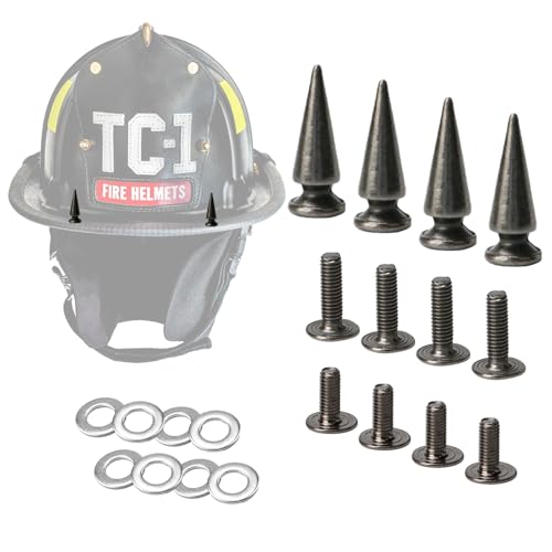 Firefighter Helmet Spikes Nickel Alloy