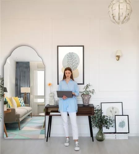 Espelho Orgânico Lapidado Grande Moderno 170x70cm