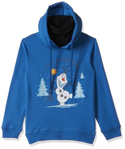 Image of Frozen Solid Sweatshirt with Hood - Royal Blue (DFZNSW0028.10 4-5Y)