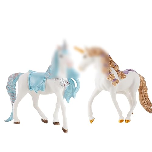 Figura Pegaso, Mítico Pegaso Figura de Juguete de Bayala Modelo de energía mágica, Decoración de Escritorio Modelos de Personajes de Anime Lindos Uniornio de Colores