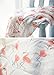 Little Jump Bamboo Muslin Swaddle Blankets - 2 Pack Floral & Flamingo Print Baby Swaddle Wrap for Girl Shower Gift (Floral & Flamingo)