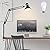 juttilax Desk Lamp for Home Office 360°Adjustable Gooseneck Architect Lamp Metal Swing Arm Desk Lamp with Clamp and A19 E26 Bulb,Eye-Caring Clip on Desk Lamp for Computer Work Study Reading Drafting