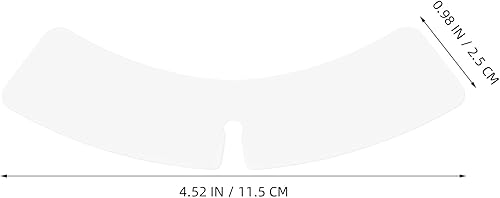 Miniatura 6 de EXCEART Collar Stays para hombre, camisas de vestir S, cuello de plástico, soporta 100 piezas de soporte de camisa para fijación de camisas de