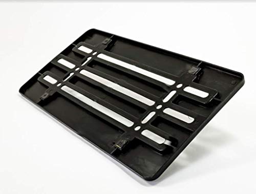 Front Bumper License Plate Tag Holder Mount Mounting Relocator Adapter Kit Bracket for Land Rover (All Models) Quantity Discount(9.95$ to 6.50$)(Each with 2 Screws+4 Bolts & 4 Built in Nuts) (1)