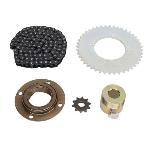 Kit pignon T8F anti-déraillement pour chaîne de scooter