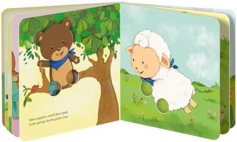 ministeps: Ohren wackeln, Beine zappeln: Mein Fingerspielbuch, Ab 9 Monaten