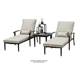 Pacifica 3 Piece Chaise Lounge Set