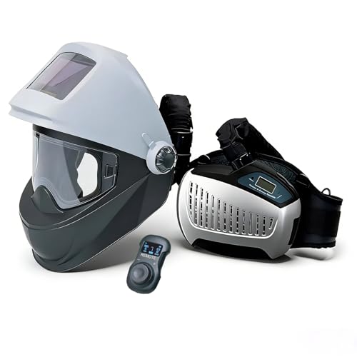 Auto Darkening Welding Helmet with PAPR