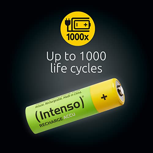 Intenso Energy Eco Batterie Ricaricabili Nimh 2100Mah HR6 Aa Confezione Da 4 - 3