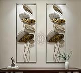 DSH CRAFTING YOUR CURIOSITY Metal Wall Deco Multi Color Wall Hanging Wall Arts For Home Hotel Office Living Room Bedroom Decoration. (iWART-05)