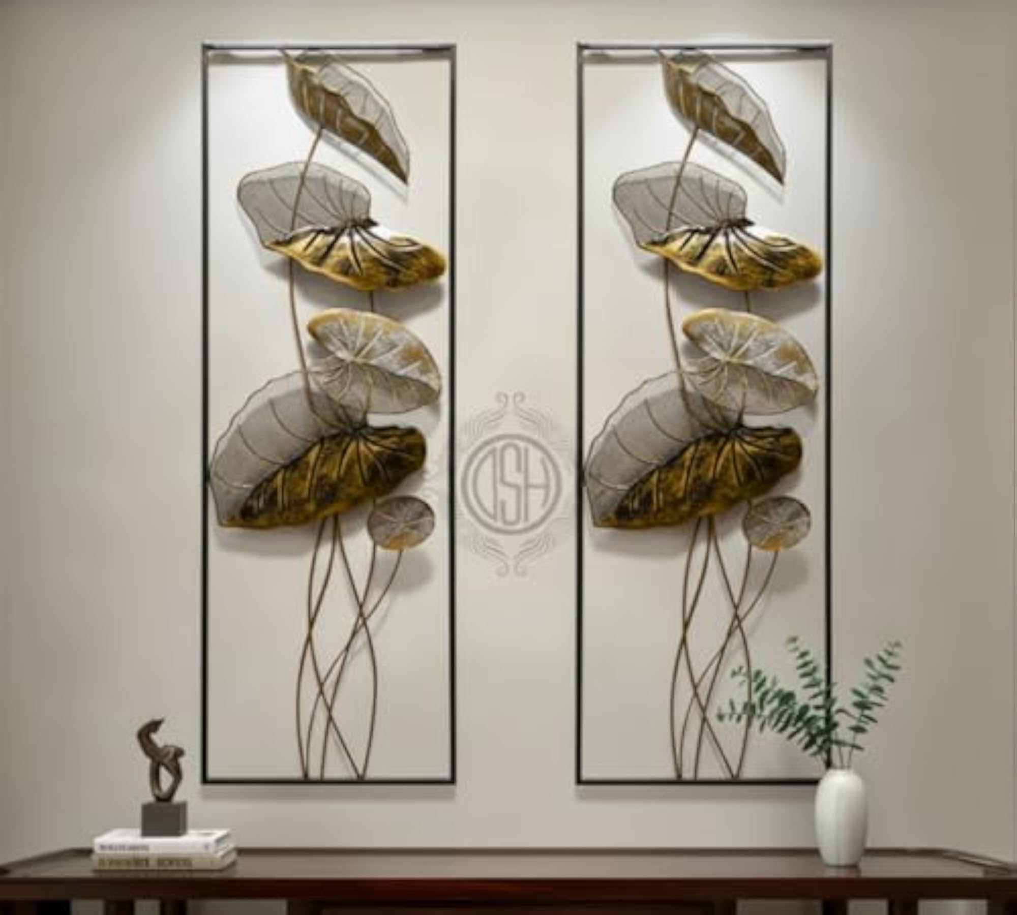 Multi Color Metal Wall Hanging Art, Home Decor