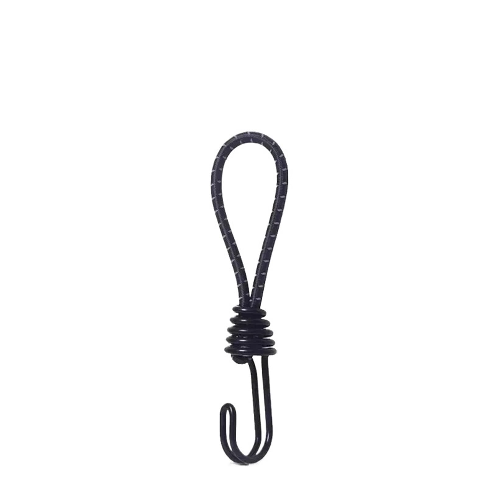 Outdoor Tie Down Rope, Bungee Cords With Hooks Reflective Multicolor Outdoor Camping Tent Securing Luggage(Color1)