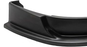 High Performance Part Front Bumper Lip Spoiler Light Weight ABS Body kit (Unpainted Matte Black) Compatible For 13-14 Ford Mustang V6 RT Style
