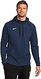 Nike Mens Therma Pullover Hoodie (US, Alpha, X-Large, Regular, Regular, Navy)