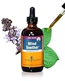 Herb Pharm Mind Soother: Holy Basil: Liquid Kava Supplement to Support Calm & Relaxation, Stabilizing Support for Nervous System, Made with Noble Kava & Lavender Flower, Vegan, Gluten-Free, 4 oz*