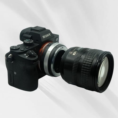PHOLSY Lens Mount Adapter for Nikkor G/F/AI/AIS/D/AF-S Lens Compatible with Nikon F (G-Type) Lens to Sony E Mount Camera Body - Image 4