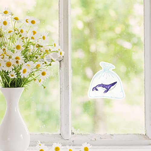 Transparent Decorative Glass Film Window Door Tint Rainbow Effect Static Cling Heat Control Rainbow Stickers For Kitchen Dining Room Bedroom Living Room Reptile Stickers #TOP6