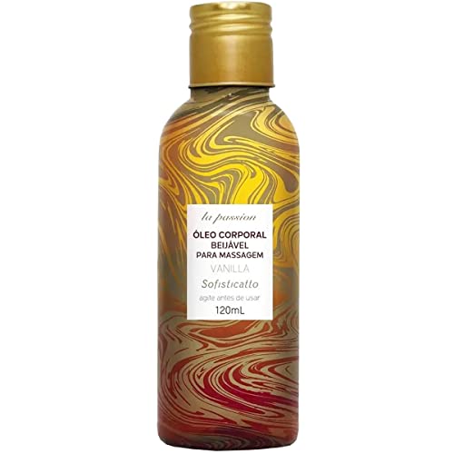 Óleo Corporal Beijável Para Massagem 120ml Sofisticatto (Vanilla)
