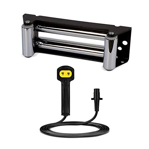 Winch eléctrico de 10,000 lb con control remoto miniatura 3