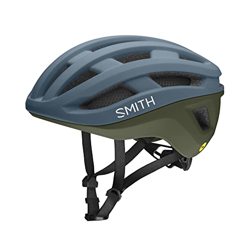 SMITH Persist Cycling Helmet – Adult Road Bike Helmet with MIPS Technology + Zonal Koroyd Coverage – Lightweight Impact Protection for Men & Women – Matte Stone/Moss, Large