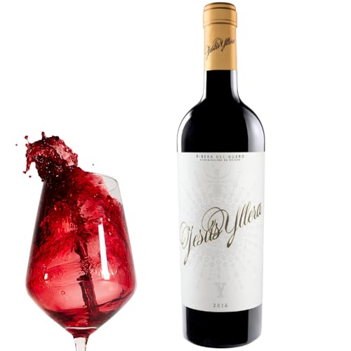 Jesús Yllera 2016 – Vino tinto crianza Ribera del Duero | Tempranillo‑Cabernet Sauvignon 89 %‑11 % | 14 % vol | Roble francés y americano | Aromas intensos - 1 Botella 75cl