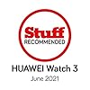 HUAWEI WATCH 3 - Smartwatch 4G AMOLED 1,43 pollici, AP52, chiamata eSIM, batteria fino a 3 giorni, saturazione ossigeno, frequenza cardiaca 24/7, GPS, 5ATM, cinturino fluoroelastomero Black