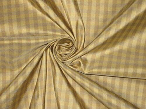 Tissu taffetas soie gris marron doré 137cm pour robe de soirée chic
