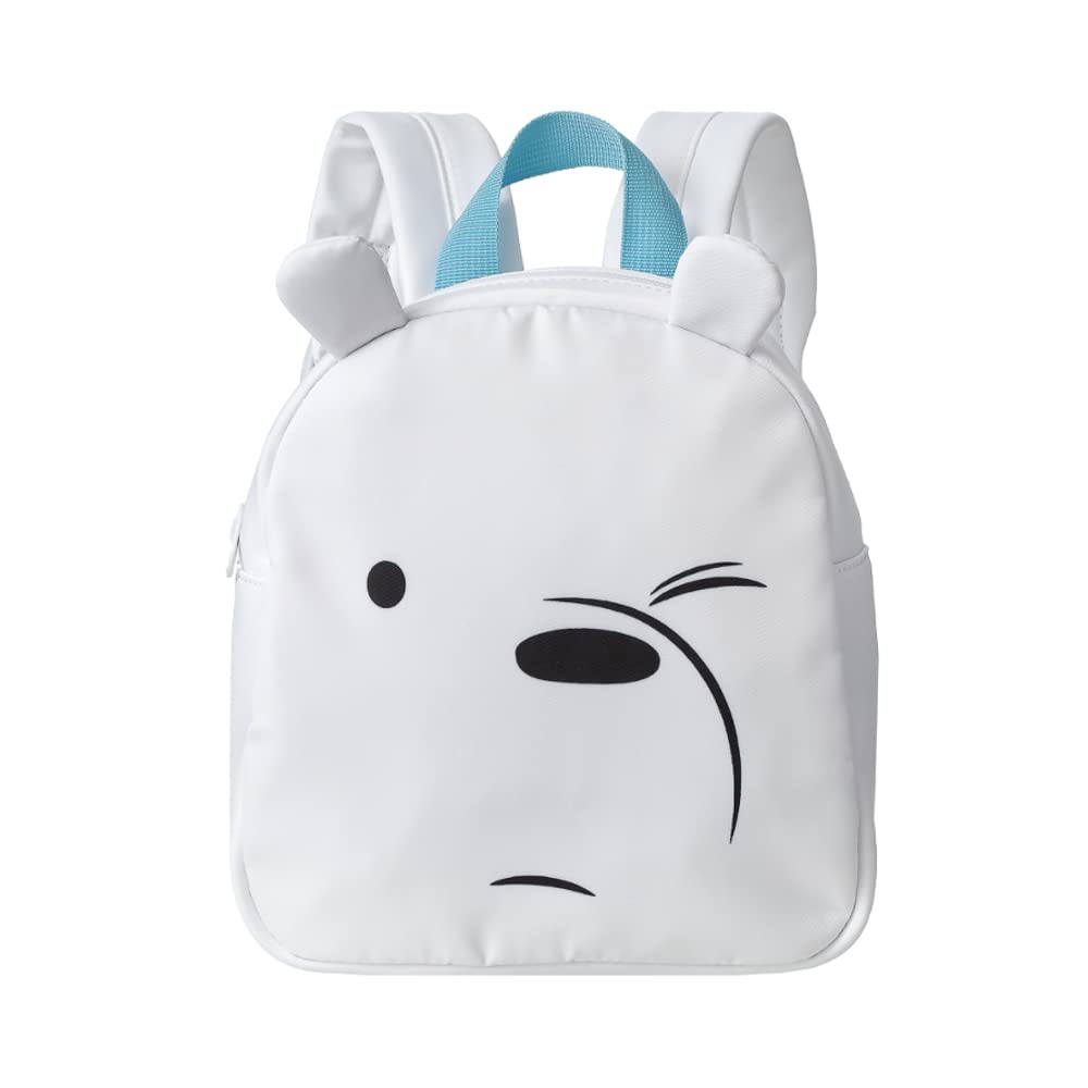 MINISO We Bare Bears Sırt Çantası Günlük Hafif Sırt Çantası, Kız ve Erkek Çocuklar için Sevimli Çanta Okul Seyahati Günlük Buz Ayısı