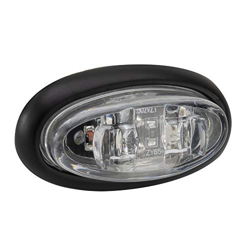 Lámpara LED Mini Oval 2" x 3/4" para trailer, 10 unidades miniatura 2