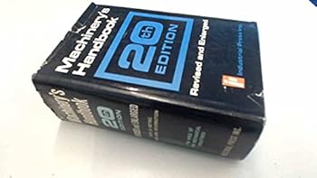 Hardcover Machinery's Handbook: 20th Edition Book