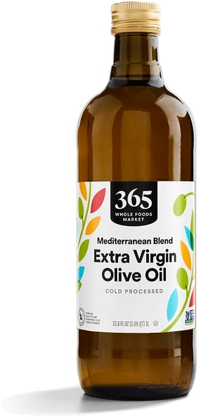 365 by Whole Foods Market, Extra Virgin Mediterranean Olive Oil, 33.8 Fl Oz