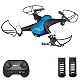 Drohne ohne Kamera für Anfänger – RC Mini Quadrocopter mit Dual Akku
