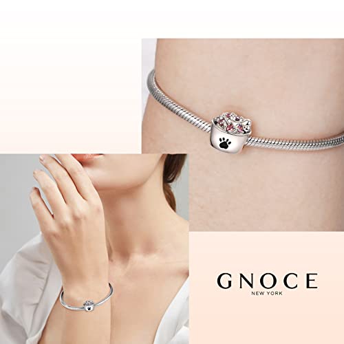 Image of GNOCE Food Themed Charm Beads Fit Charm Bracelet Necklace for Women