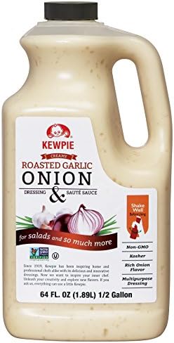 Kewpie Roasted Garlic Onion Dressing & Sauce, 64 Oz