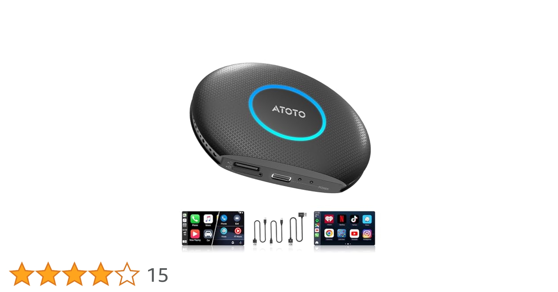 Amazon.co.jp: MYATOTO CarPlay Ai Box、CB6A 純正ワイヤレス