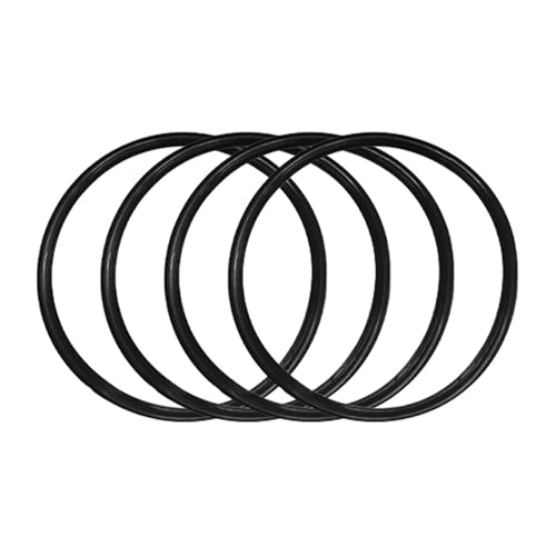 4Pcs White Wheel Rim Protector Rings, Scratch-Resistant Tyre Edge Guards, Decorative Tyre Impact Protection for 17in Wheel Hub, Durable Car Wheel Accessories