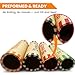 PM Company 64 Pcs Preformed Coin Wrappers Rolls — Assorted Heavy Duty Rolls Wrappers for Quarters, Pennies, Nickels, and Dimes