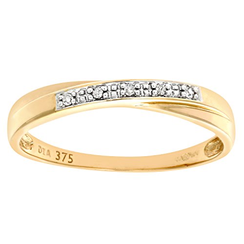 Bague Alliance Femme Diamants 3 Carats - Or Blanc 14K - Taille 7 à 10 - Neuf Avec écrin