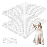 Picture of OCEANPAX Scat Mat for Cats 16 x 13 Inch, 12 Pack Cat Deterrent Mat Outdoor Indoor, Cat Spikes with 50 Stickers
