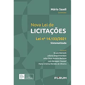 Capa do livro Nova Lei de Licitações (Lei nº 14.133/2021): Sistematizada