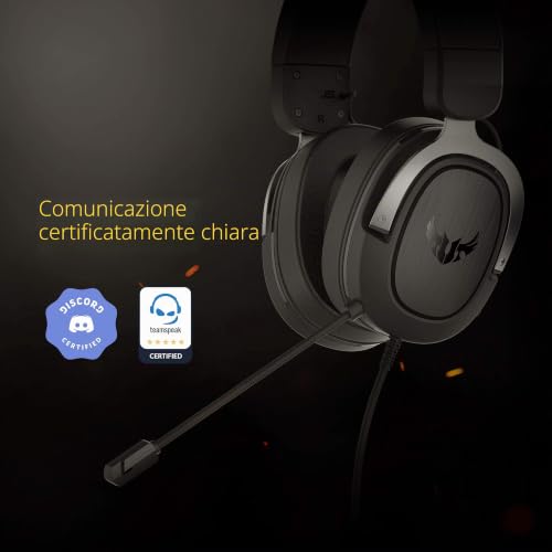 TUF GAMING H3 Gun Metal Cuffie - Cuffia gaming - Immagine 3