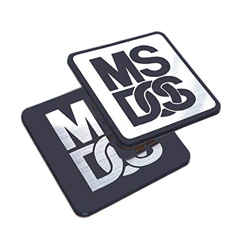 MS DOS Sticker Set (Two Emblems)