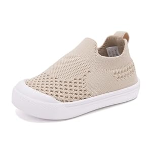 BMCiTYBM Baby Sneakers Girls Boys Lightweight Breathable Mesh First Walkers Shoes 6-24 Months