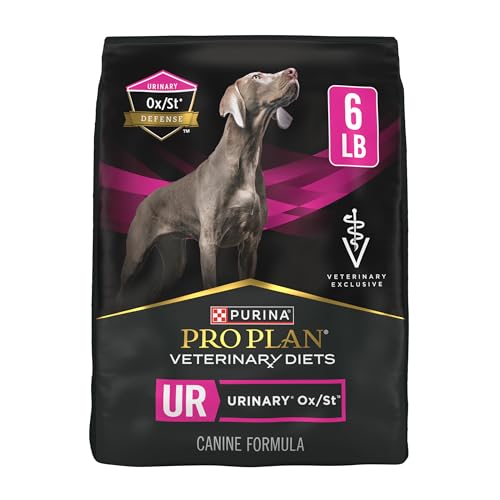 Purina Pro Plan Veterinary Diets UR Urinary Ox/St Canine Formula Dog Food Dry Kibble - 6 lb. Bag