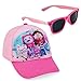 Produktbild Gabbys Dollhouse Sonnenbrille Kinder Baseball Cap Set mit 400 UV-Schutz - Geschenke für Mädchen