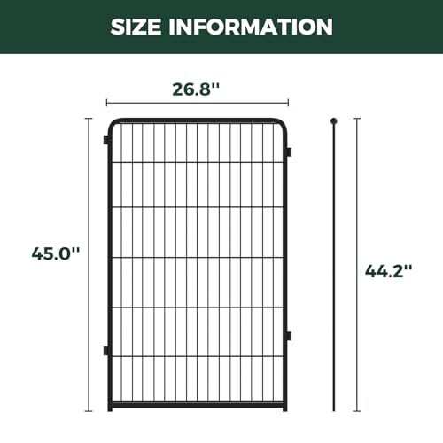 Image of FXW Homeplus Indoor Dog Playpen, 45 inch H, 2 Panels, for Large Dogs