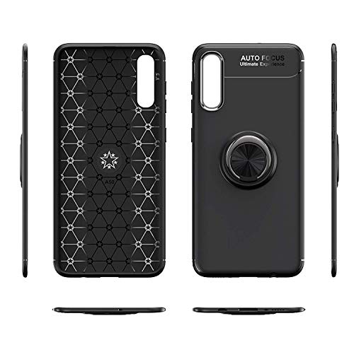 Image of SPAZY CASE Back Cover for Samsung Galaxy A70 (Silicone Black)